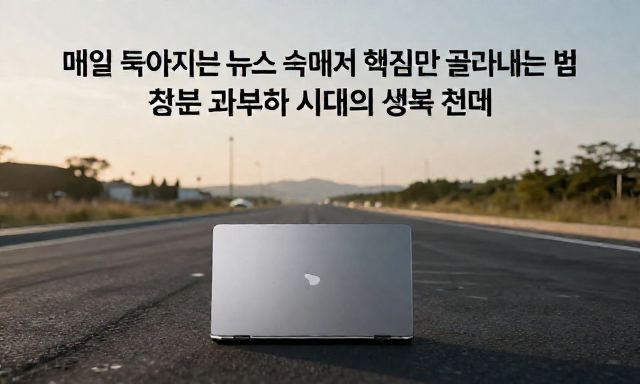 뉴스 관련 이미지 - 매일 쏟아지는 뉴스 속에서 핵심만 골라내는 법: 정보 과부하 시대의 생존 전략
